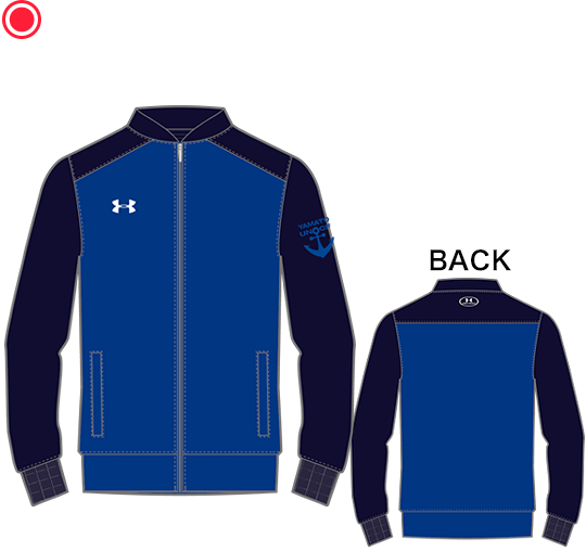 UA YAMATO Jersey Jacket 6 NAVY/ROYAL