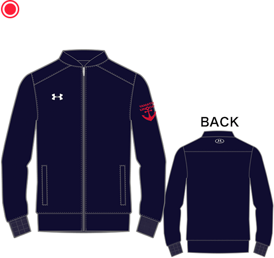 UA YAMATO Jersey Jacket 6 NAVY/NAVY