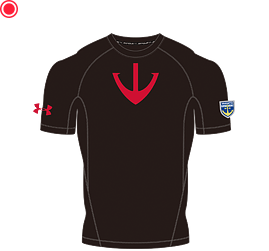 UA YAMATO COMPRESSION BLK/RED